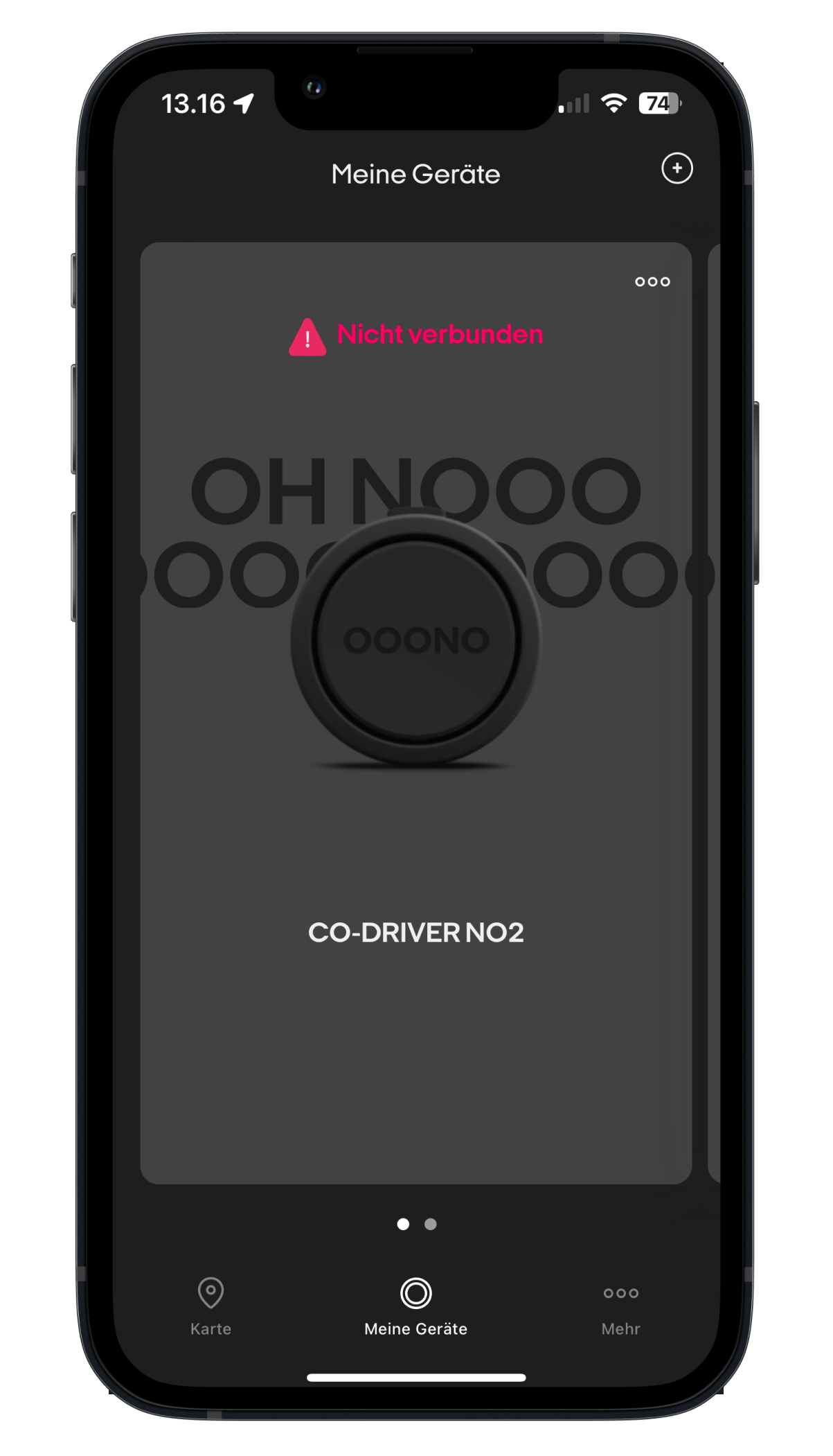 Erstmalige Einrichtung  CO-DRIVER NO1 – OOONO